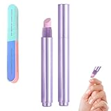 2Stück Nail Care Pen, Nagelpflegestift für professionelle Maniküre, 2 in 1 Nagelhautentferner Stift mit Ölfunktion, ideal für tägliche Nagelpflege