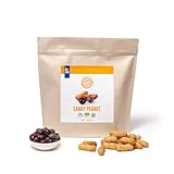 PAKKA Bio Fairtrade Schoko Peanuts, 1kg, Öko & Fair schokoliert, Erdnüsse Dragees, direkt hergestellt und abgefüllt vom Produzenten in Kolumbien, vegan dragierte Erdnusskerne, 1000g