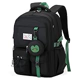 Schulrucksack Teenager Mädchen Jungen, Schulranzen Rucksack Schule, Tagesrucksack Casual Daypacks Groß Backpack Damen School Bag 9 10 11 12 13 15 Jahre 2 3 4 5 6 7 10 Klasse Kinderrucksack Schultasche