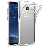 Oprimio Kristallklar Hülle für Samsung S8 [Silikon Hülle] [%100 Durchsichtig] [Deutsche Material] [Ultra Dünn] Klar Handyhülle für Samsung Galaxy S8