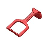 ThunderClap Ersatz-Einsatz zum Anklippen aus Metall für Oakley Jawbreaker Sonnenbrillen, rot, Einheitsgröße