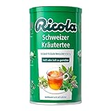 Ricola Schweizer Kräutertee, 200g Dose Schweizer Instant-Kräutertee mit 13 Bergkräutern, Zubereitung als Eistee oder warmer Tee, 1 x 200g, vegan