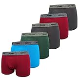 6er Pack Jungen Boxershorts Unterhose aus Baumwolle Größen 158-164 (6er Pack, 158-164)