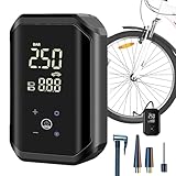 Kleine Luftpumpe | Inflator für Luftballons – Tragbare Digitalanzeige Elektrische Luftpumpe für Autoreifen, Sportgeräte, Motorrad