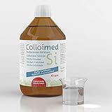 Colloimed Kolloidales Silizium 40ppm hoch konzentriert Reinheitsstufe 99,9999% in brauner Apotheker-Glasflasche 100ml (Silizium-40ppm, 100ml)