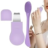 Gesichtsschaber-Werkzeug für Poren, Nasenspatel – Whitehead-Entferner-Spatel für Kinn, Wange am Morgen, Nacht, Zuhause, Reisen, Spa, Dusche, Damen und Herren