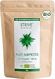 BIO HANF PROTEIN | Vegan | 100% BIO | 500g Natur Eiweiß aus zertifizierten Bio Hanfsamen | Ohne Süßungsmittel & Aromen | Ohne Soja & Gluten | Mit natürlichen Mineralien | Made in Germany DE-ÖKO-039