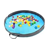 ‌Spieldecke Mit Aufbewahrungssack - Spielzeugaufbewahrung Mit Kordelzug Für Kinderzimmer - Praktischer Spielzeug Beutel & Organizer