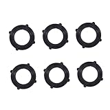 Tofficu 50Stücke Silikondichtungen Dichtungsringe für Warmwasserbereiter Wasserdichte Flachdichtung Hochwertige Unterlegscheibendichtung für Zuverlässige Abdichtung Langlebig