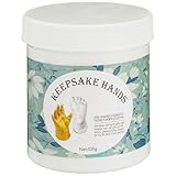 MUSISALY Hand Fußabdruckset Gipsabdruck Kit für Neugeborene Sicheres Einfaches Molding Kit für Erinnerungen Geschenk zur Geburt Shower Feier