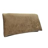 smokeshirt Tabaktasche 2025 Neu mit ZIPcure Aromaverschluss f. frischen Tabak Tabakbeutel Blättchen-Fach used leather look Dreher-Tasche braun