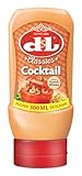 D&L Cocktail Sauce - 24x 300ml – mild cremiger Cocktail Dip von Devos & Lemmens, mit Scotch Whisky, zu Döner & Baguettes, Fleisch- und Fischgerichten und veganen Speisen