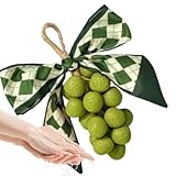 Seife am Seil – Handgefertigtes Duftstück für Männer, simuliertes Weintrauben-Design, feste Duftseife, sanfte Hautpflegefunktion, Verwendung als Handbrause für den Körper, reisefreundliches Geschenk