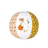 KALOO - Mein Babyball mit Fuchs - 10 cm - Babyspielzeug - Weicher Ball mit Bildern für Kinder - Fördert Feinmotorik und Vorstellungskraft. Ab 6 Monate, K221500