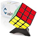 CUBIDI® Original Zauberwürfel 3x3 Klassisch - Typ Los Angeles. Speed Cube 3x3 mit optimierten Dreheigenschaften. Hochwertiger Magic Cube für Anfänger und Fortgeschrittene