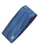 Tokyo Misfit - Japanische Stirnbänder für Männer & Frauen, Schweißband, Training, Yoga, Mode, Laufen, Sport, Basketball, Bandana (Wave-Seigaiha)