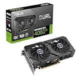 ASUS Dual GeForce RTX 4060 Ti EVO OC Edition 16GB GDDR6 Gaming Grafikkarte (Nvidia GeForce RTX4060Ti EVO DLSS 3, PCIe 4.0, 1x HDMI 2.1a, 3X DisplayPort 1.4a, DUAL-RTX4060TI-O16G-EVO)