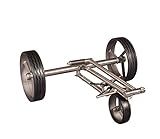 Parccurate Kolibri K1 Lithium Elektrotrolley Golfcaddy, Bedienung durch Bedientasten, klappbar, mit Fernsteuerung