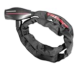 TRELOCK BC 380 Kettenschloss – Länge 110 cm – Kettenglieder 7 mm – Sicherheitsstufe 9 – Fahrradschloss mit 2 Schlüsseln