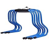 Athletische Hürden für Geschwindigkeitstraining, Agility-Trainingsgeräte für Outdoor-Spiele, Sportkurse und Fitnessgruppen für Erwachsene und Erwachsene