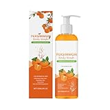 Persimmon Duschgel Erfrischendes Persimmon body wash mit Peppermint & Fruchtextrakten - Feuchtigkeitsspendende Körperwäsche für 24h Frische Gegen Körpergeruch & für zarte Haut, 120ml (2)