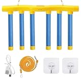 UOCAI Reaktionstraining Spielspielzeug mit Fallenden Stöcken, Falling Sticks-Spiel, Hand-Augen-Koordination Reaktionstraining Spielzeug für Kinder, Fangspiel mit Einstellbarer Fallgeschwindigkeit