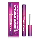 Eyelash Serum Lash Growth Enhancer: Advanced Natural Formula for Long Thickening Eyelashes - Safe for Sensitive Eyes 5ML Hormones Free