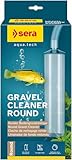 sera Gravel Cleaner Round | Runder Aquarium Bodengrundreiniger | Mulmsauger für große Kiesflächen | Aquarien Bodenreiniger | Aquarium Kiesreiniger | Mulmabsauger | Schlauch- & Filterzubehör