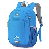 SKYSPER Kinderrucksack Jungen & Mädchen mit Brustgurt 10L, komfortabler Wanderrucksack Reiserucksack Kinder Schulrucksack