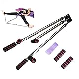 YolieraArt Beinstrecker Verstellbar 9-Loch Split Stretcher für Flexibilitätstraining, Tragbares Beinstreckgerät für Tanz, Yoga, Taekwondo und Home Gym, 106cm