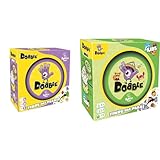 Zygomatic | Dobble Classic Eco | Familienspiel | Kartenspiel | 2-8 Spieler | Ab 6+ Jahren | 15 Minuten | Deutsch & Zygomatic | Dobble Kids | Eco-Sleeves | Kinderspiel | Kartenspiel