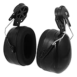ELAYARD Industrieller Gehörschutz Ohrenschützer für Sicherheitshelm Verstellbar Komfortabel Langlebig mit Effektiver Geräuschdämmung für Baulärm und Laute Arbeitsumgebungen