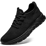 Damyuan Sneaker Herren Schuhe Laufschuhe Sportschuhe Turnschuhe schwarz Wanderschuhe atmungsaktiv leichte männer Tennisschuhe Freizeit Outdoor Fitnessschuhe 46