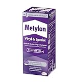 Metylan Vinyl & Spezial, starker Tapetenkleister in Pulverform für schwere Präge- und Vinyltapeten, leicht zu verarbeitender Kleister für den Innenbereich, transparent, 1x360g