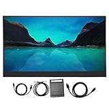 Yanmis Tragbarer , 2K, 17,3 Zoll, HD 2K 2560 x 1440 165 Hz, tragbarer Gaming-, Multimedia-Schnittstelle, Typ C für Switch, PS