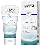 lavera Neutral Gesichtscreme - Bio Nachtkerze - Intensive Pflege - Beruhigt gereizte Haut - Neurodermitis - Medizinische Hautpflege - Bio Pflanzenwirkstoffe - Naturkosmetik - Gesichtspflege ,1 × 50 ml