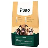 Puro Junior - kaltgepresstes Hundefutter – Premium-Qualität – schonend hergestellt in eigener Produktion – Proteine aus Huhn und Rind – für Junge Hunde mittlerer und großer Rassen – Inhalt: 5 kg