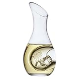 Artland Sommelier Weißwein-Kühlkaraffe – 1050 ml Glaskrug mit elegantem Eisfach, perfekt für Chardonnay und Sauvignon Blanc