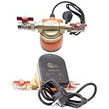 ZIRKULATIONSPUMPE 15-15 BRAUCHWASSERPUMPE 1/2' UMWÄLZPUMPE TRINKWASSER + Zubehör (15-15 + Ventile)