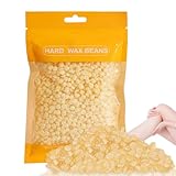 100 g Wachsperlen zur Haarentfernung, warmes Wachs, Haarentfernungswachs, Haarentfernungswachs, für Haarentfernung in Perlen, Gesichtswachs, für Beine, Arme, Männer und Frauen, hellgelb