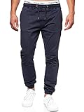 Indicode Herren Fields Stoffhose mit 4 Taschen | Stretch Hose Herrenhose für Männer Navy XL
