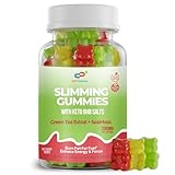 Slimmingo Gummibärchen - 60 Fruchtgummis (für 1 Monat) – keto Slimmingo Gummibärchen mit Vitamin B12, B9, B6 & Folsäure – Keto gummies 2000 mg: 60 Stück (1)