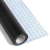 BESTOOL Tafelfolie Selbstklebend Schwarz, 43 x 300cm, Kreidefolie Selbstklebend, Selbstklebende Tafelfolie Schwarz Matt als Tafel für Wand oder DIY Kreidetafel