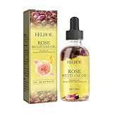 Ätherisches Rosenöl, ein vielseitiges Rosenöl, das die Haut mit Feuchtigkeit versorgt, nährt und beruhigt, geeignet für Gesicht, Körper und Haare, 30 ml (1PC)