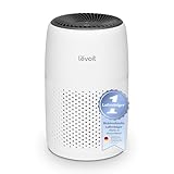 Levoit Luftreiniger Allergiker mit Aromatherapie, HEPA Luftfilter gegen Schimmel, Staub und Tierhaare bis zu 0,3 µm für Schlafzimmer, 7 Watt Energiesparend, 3 Geschwindigkeiten, 1,1kg, Weiß