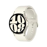 Samsung Galaxy Watch6 Smartwatch, Gesundheitsfunktionen, Fitness Tracker, Bluetooth, 40 mm, Gold, Inkl. 36 Monate Herstellergarantie [Exklusiv bei Amazon]