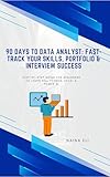 90 Days to Data Analyst: Fast-Track Your Skills, Portfolio & Interview Success: Step-by-Step Guide for Beginners to Learn SQL, Python, Excel & Power BI (English Edition)