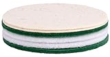 Reinigungs und Polierpads für Einscheibenmaschinen mit Ø30cm Treibteller zb Floorboy L300 Overmat (6 Set)
