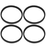 SHINEOFI 4 Stück Hobelmaschinenriemen Elektrohobel Ersatzriemen Abrichthobelriemen Hobelriemen Ersatzteil Gummi Antriebsriemen Elektrischer Handhobel Ersatzriemen Zimmerei Riemen