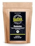 Hustentee Bio 100g - Königskerzenblätter Thymian - Bronchialtee - vegan - 100% Bio-Qualität - Abgefüllt und kontrolliert in Deutschland - Biotiva